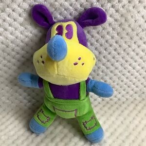 Bendy and the Ink Machine Plush Boris the Wolf Blacklight Stuffed Animal Toy